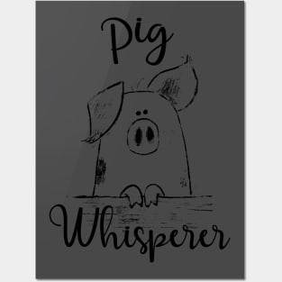 Pig Whisperer. Posters and Art